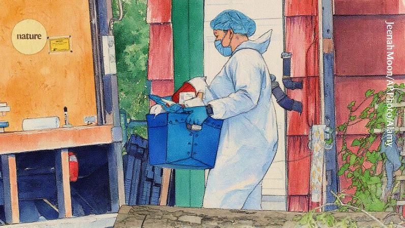 Oficial de laboratório criminal remove material da casa do principal suspeito nos assassinatos de Gilgo Beach (Foto: Reprodução)