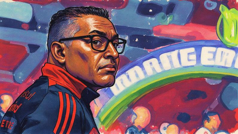 Roger Machado foi demitido do comando do Internacional (Foto: Reprodução)