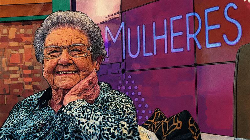Programa Mulheres presta homenagem a Palmirinha Onofre (Foto: Reprodução)
