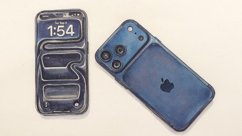 iPhone 17 Pro e Pro Max expostos durante o lançamento da Apple (Foto: Reprodução)