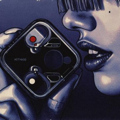 Nada quer que você converse com o estojo de carregamento dos fones de ouvido