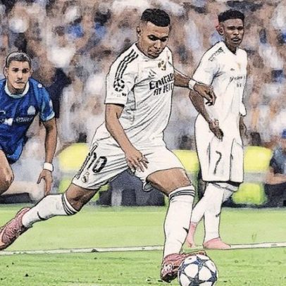 Mbappé critica regra de pênalti que favoreceu vitória do Real Madrid na Champions