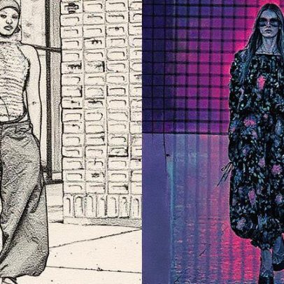 Calça aladim se destaca na Semana de Moda de Copenhagen e ganha novas combinações