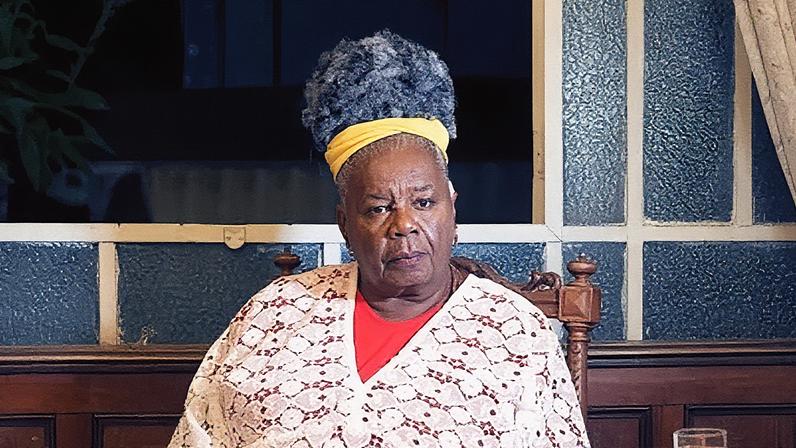 Conceição Evaristo durante posse como imortal da Academia Mineira de Letras • Instagram/Academia Mineira de Letras