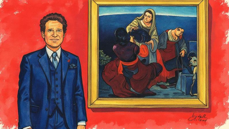 Thomas S. Kaplan posando para a foto (Foto: Reprodução)