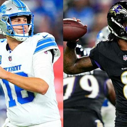 Detroit vence Baltimore por 38 a 30 em emocionante jogo na segunda-feira à noite