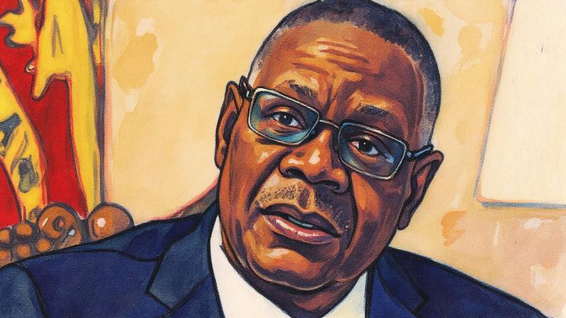 Mutharika, em transição de estudante para dignitário, participa de visitas oficiais (Foto: Reprodução)