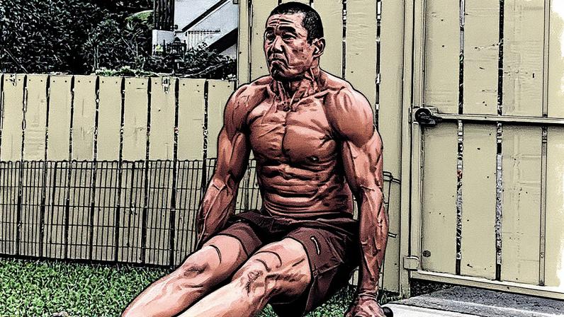 Bill Maeda realiza treinos rápidos e desafiadores, conforme mostrado em sua conta no Instagram (Foto: Reprodução)