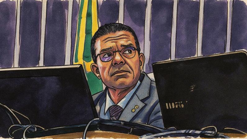 Deputado Otoni de Paula em sessão na Câmara dos Deputados (Foto: Reprodução)