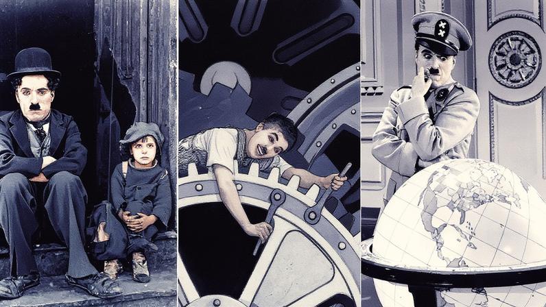 Clássicos do cinema 'O garoto', 'Tempos modernos' e 'O grande ditador' reunidos na mostra 'Chaplin' (Foto: Reprodução)