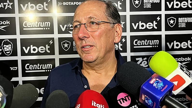 John Textor expressa confiança na possibilidade de título do Botafogo no Brasileirão (Foto: Reprodução)