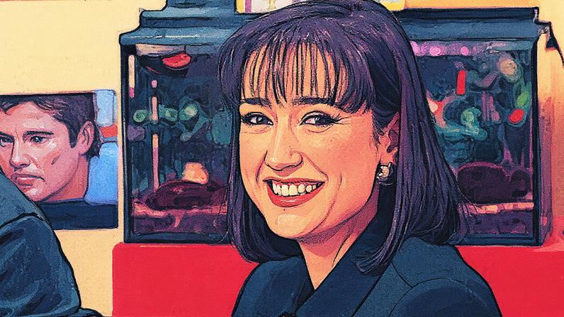 Mariví Fernández Palacios, jornalista e colaboradora de María Teresa Campos, em imagem de arquivo (Foto: Reprodução)