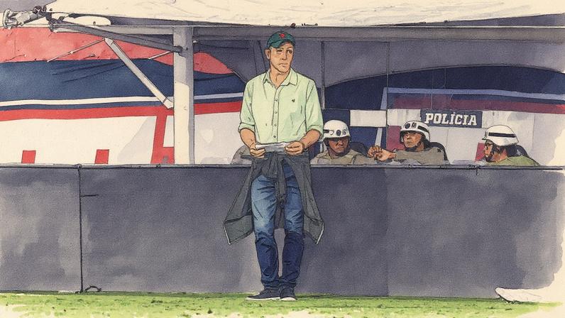 Renato Gaúcho elogia atuação de Lavega em partida contra o Vitória pelo Campeonato Brasileiro (Foto: Reprodução)