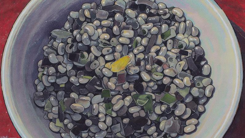 Salada de feijão manteiguinha com pimenta (Foto: Reprodução)