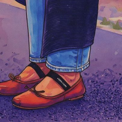 Sapato marrom sem salto é a escolha ideal para combinar com jeans