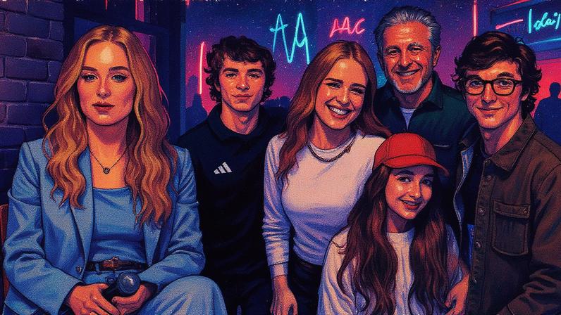 Angélica e Luciano Huck posam com seus filhos Benício, Eva e Joaquim (Foto: Reprodução)