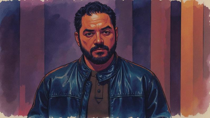 Mário Sérgio aparece em uma foto, posando para a câmera (Foto: Reprodução)