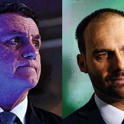 Bolsonaro critica ações de Eduardo e envia recado ao filho sobre insatisfação