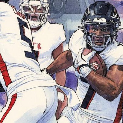 Raheem Morris afirma que Bijan Robinson é o melhor jogador do futebol americano