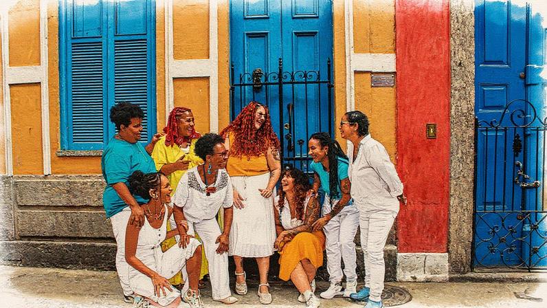 Espetáculo “Roda, tristeza!” reúne mulheres na Tijuca (Foto: Reprodução)