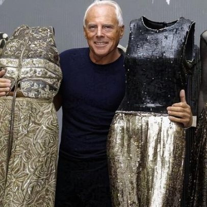 Giorgio Armani, ícone da moda, falece aos 91 anos e deixa legado inigualável