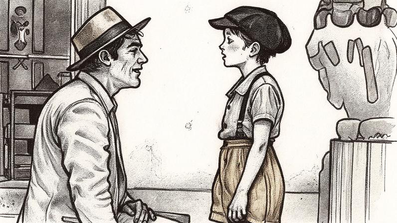 Candinho e o filho Samir posam para a foto (Foto: Reprodução)