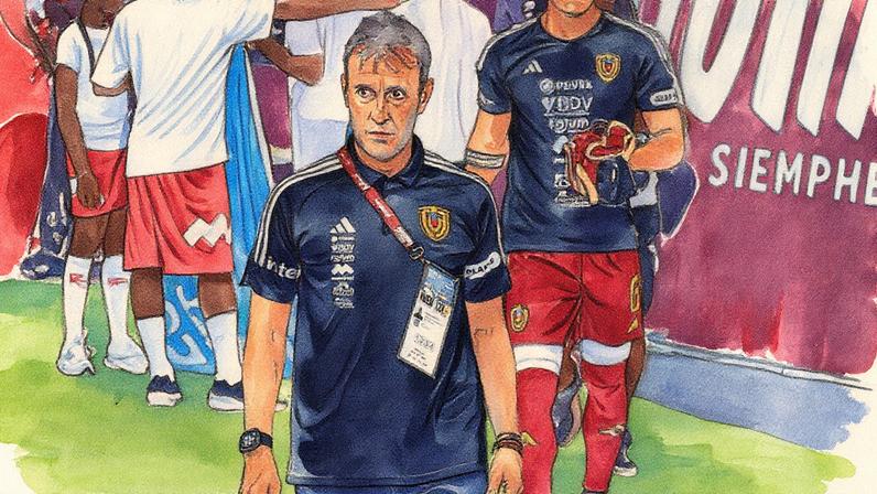 Técnico argentino Fernando Batista, demitido da seleção da Venezuela (Foto: Reprodução)