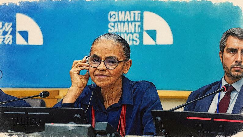 Marina Silva participa da Reunião de Alto Nível sobre Adaptação Climática na sede da ONU, em Nova York (Foto: Reprodução)