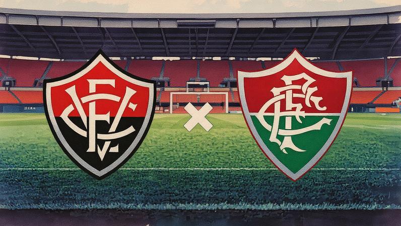 Vitória x Fluminense (Foto: Reprodução)