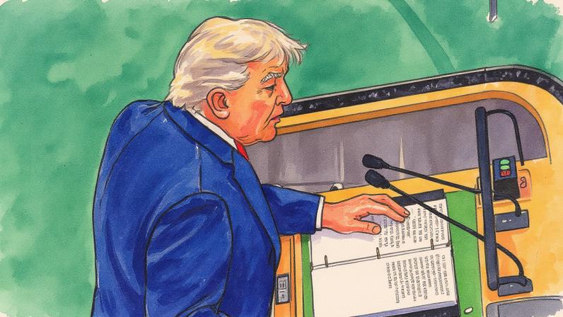 Discurso de Trump na Assembleia Geral da ONU com alegações sobre conflitos, energias renováveis, mudanças climáticas e imigração (Foto: Reprodução)