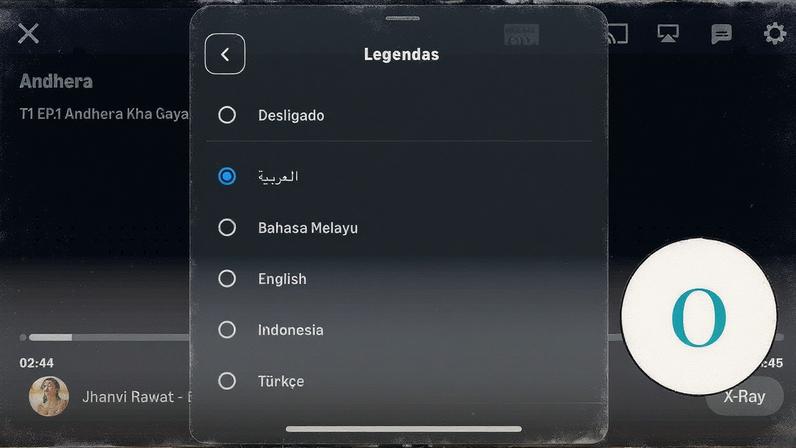 Problemas com tradução nas novas séries 'Andhera' e 'Suga' no Prime Video (Foto: Reprodução)