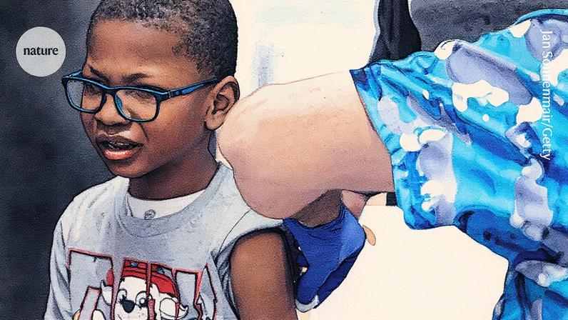 Criança recebe vacina contra sarampo, caxumba e rubéola em Lubbock, Texas (Foto: Reprodução)