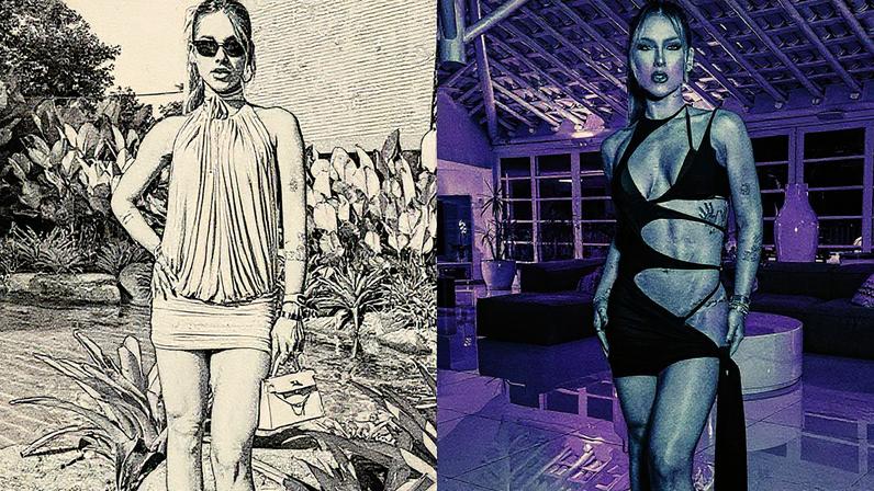 Virgínia Fonseca em evento realizado por Neymar (Foto: Reprodução)