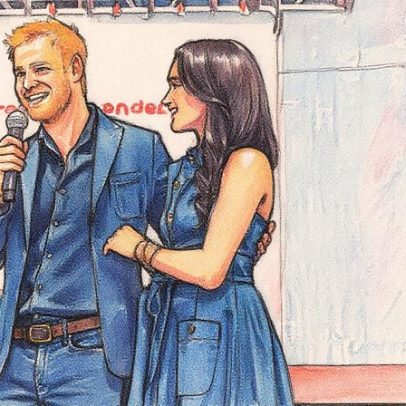 Meghan Markle e Harry marcam presença em evento beneficente na Califórnia