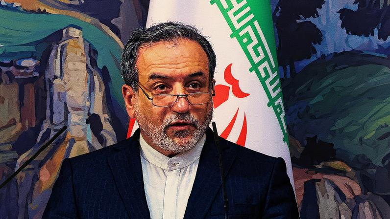 Ministro das Relações Exteriores do Irã, Abbas Araghchi, durante entrevista coletiva em Moscou (Foto: Reprodução)