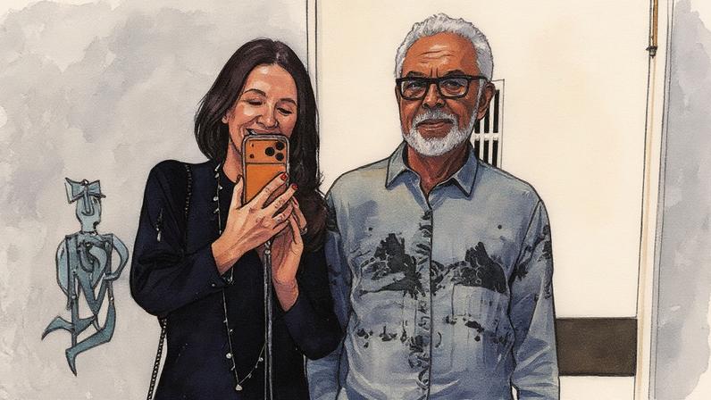 Gustavo Marsengo e Laís Caldas — Foto: Repodução/Instagram