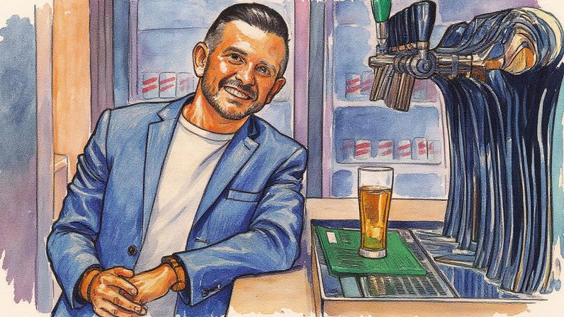 Mauricio Giamellaro, CEO da Heineken Brasil, fala sobre liderança em evento (Foto: Reprodução)