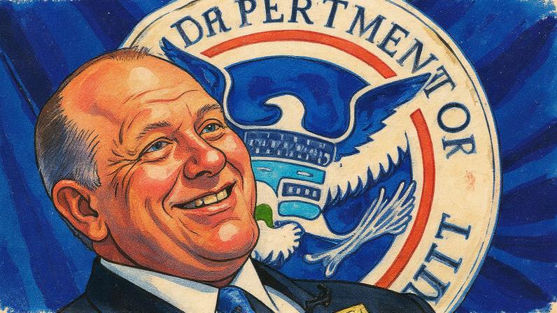 Thomas Homan em evento na Georgia, em novembro de 2018 (Foto: Reprodução)