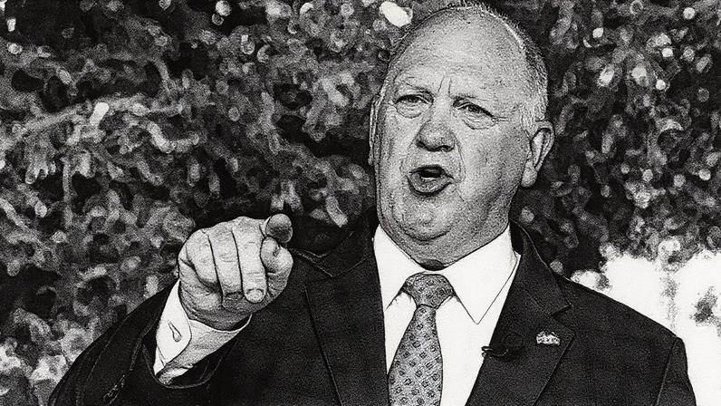 Trabalhadores americanos constroem uma nova 'parede secundária' em Santa Teresa, Novo México (Foto: Reprodução)