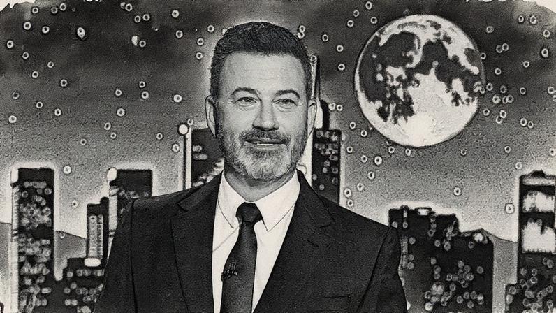 Apresentador defende a sátira política como forma de liberdade de expressão, mencionando a violação da Constituição dos EUA (Foto: Reprodução)