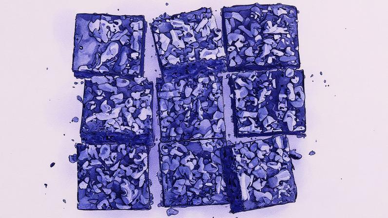 Barra de banana coberta com mel e nozes (Foto: Reprodução)