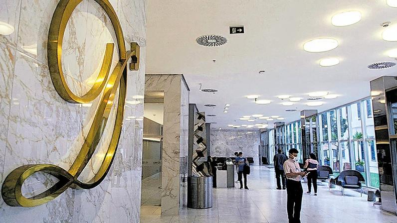 Recepção da Rede D’Or (Foto: Reprodução)