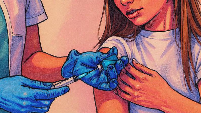 Vacina contra o HPV em destaque (Foto: Reprodução)