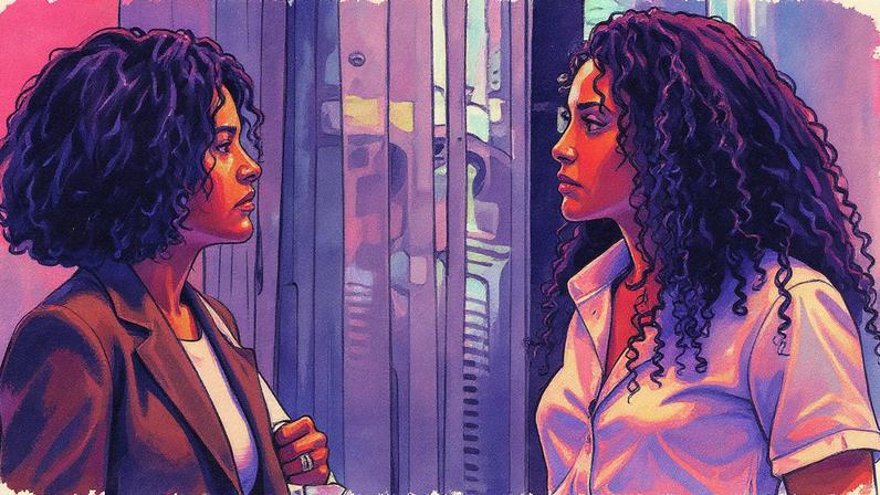 Maria de Fátima e Raquel posam para a foto (Foto: Reprodução)