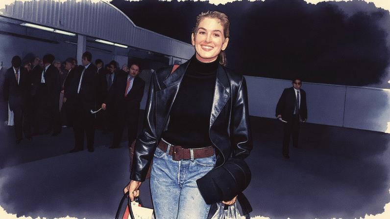 Cindy Crawford posando para uma foto em 1991 (Foto: Reprodução)