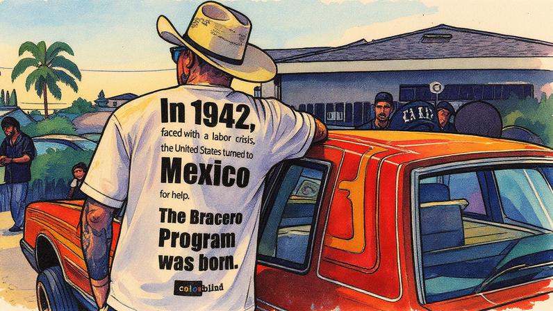 Camiseta do designer Ronnie Ramírez com estampa de Ruben Roach (Foto: Reprodução)