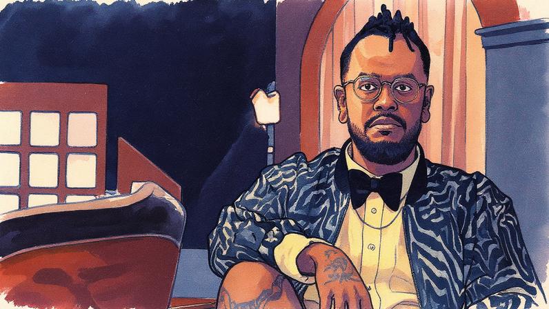 Homem se apresenta como representante do público em evento culinário (Foto: Reprodução)