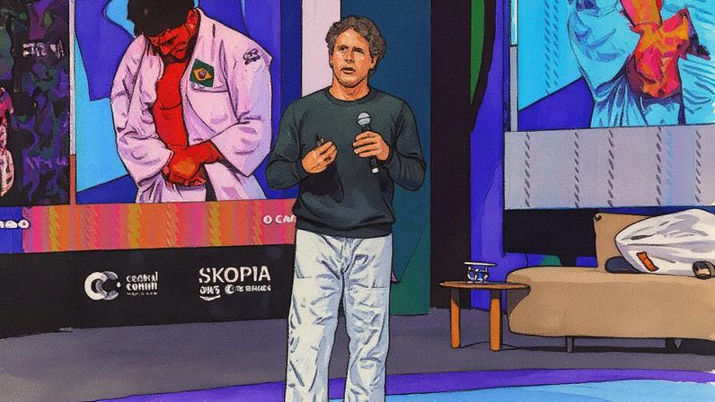 Flávio Canto, judoca brasileiro, fala sobre a luta e o adversário interno (Foto: Reprodução)