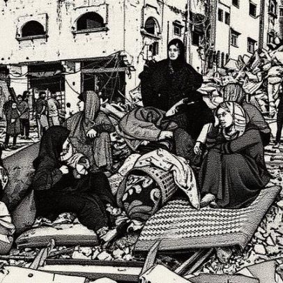 Mais de 50 mil pessoas perdem abrigo em Gaza devido à ofensiva militar recente