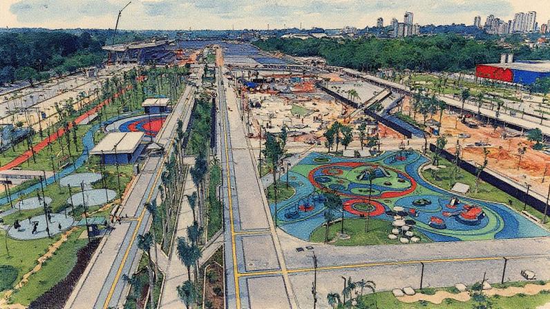 COP30 acontece no Parque da Cidade, em Belém, de 11 a 23 de novembro (Foto: Reprodução)